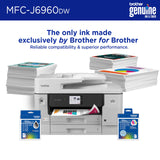 Wireless Color Inkjet All-in-One Printer with 11”x17” Capabilities and 3.5” Color Touchscreen