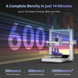 Kobra X Fast 3D Printer, Native 4-Color & 19-Color Maximum with 4 ACE 2 Pro, High Speed Large