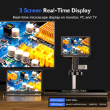 TOMLOV 4K Autofocus Microscope TM4K-AF Max, 10.1" Spin Flex Arm for Repair