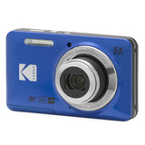 KODAK PIXPRO FZ55 16MP Compact Digital Camera, 5X Optical Zoom, Blue