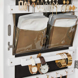 SONGMICS Floor-Standing Jewelry Cabinet Armoire