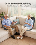 COMFIER Shiatsu Back Massager with Heat, Kneading & Vibration,Massage Chair Pad for Back Relief deep,Chair Massager for,Hip,Heated seat Cushion,Home Office,Gifts for Women Men,Dad,Mom