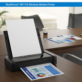 Epson Workforce WF-110 Wireless Color Mobile Printer,White, Small
