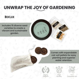 Premium Gardening Tools Gift Set, Over 1,700 Non GMO Vegetable Seeds, Copper Steel Tools for Planting, Garden Tool Kit