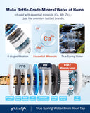 Frizzlife M800 Non-Electric Tankless Reverse Osmosis Water Filter, up to 900GPD Alkaline Mineralized RO Water Filtration System, Huge Filter with Auto Flush, NSF/ANSI 58&372, 4:1 Pure to Drain