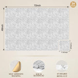 JBER Large Cork Board Alternative 72" x 48" - 24 Pack Self-Adhesive Felt Bulletin Board Tiles, Pin Board Vision Board for Walls, Office & Home Decor(Silver Gray)