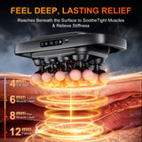 Fitiger Deep Tissue Massager Gun for Back, Shoulder and Neck Pain Relief, Powerful Shoulders, Back Massager, Legs, Foot Massager & Full Body Muscle Recovery with 20 Massage Heads, 3 Modes & 30 Speed