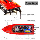 Cheerwing UDI 2.4Ghz RC Racing Boat for Adults 30KM/H High Speed Electronic Remote Control Boat for Adults