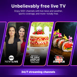 Roku Smart TV – 24-Inch Select Series, 720p HD TV – Roku TV with Voice Remote – Flat Screen LED Television with Wi-Fi for Streaming Live Local News, Sports, Family Entertainment