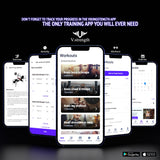 Vikingstrength Neck Harness Padded Strength Trainer- Premium Quality for Neck Curls and Training. Head Exerciser for Sports and Fitness, D ring + V-Strength Workout App VIKINGSTRENGTH