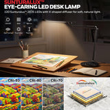 Honeywell H7 LED Desk Lamp, Sunturalux™ Architect Desk Lamp with Heavy Base