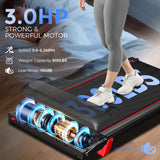 Treadmill with Incline 3-in-1 Portable Treadmills for Home Small, Incline Walking Pad Treadmill with Handle Bar, Walking Pad Foldable