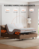 Amada Split King Adjustable Bed Frame with Massage and Zero Gravity