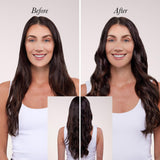 L'ANGE HAIR Le Duo Grande 360° Airflow 2 in 1 Straightener and Curler | 1 Inch Curling Wand & Titanium Flat Iron with 5.3" Plates | Hair Straightener & Curler for Long Hair (Blush)