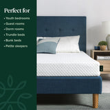 ZINUS 6 Inch Twin Cooling Essential Memory Foam Mattress [NewVersion], Fiberglass Free, Medium Feel, Breathable Cooling Layers, Certified Safe Materials