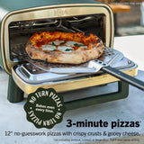 Ninja Artisan™ 5-in-1 Portable Pizza Oven in Green & Gold, MO201GN2