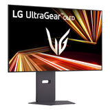 LG 32GX870A-B 32-inch Ultragear 4K UHD (3840 x 2160) OLED Gaming Monitor, Dual-Mode, 240Hz, 0.03ms, NVIDIA, AMD FreeSync Premium Pro, VESA DisplayHDR True Black 400, USB Type-C, DP2.1