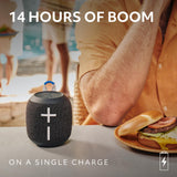 Ultimate Ears WONDERBOOM 4 Portable Waterproof Bluetooth Speaker with Balanced 360-Degree Sound and Bass, Dustproof Floating Speaker with 131ft (40m) Range - Blue