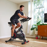 Sunny Health & Fitness Premium Indoor Cycling Smart Stationary Bike with Exclusive SunnyFit® App Enhanced Connectivity - SF-B1805SMART Sunny Health & Fitness