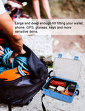 Beoccudo Large Waterproof Dry Box Waterproof Containers, Watertight Boat Storage Boxes Drybox Storage Case for Kayaking, 8.9" L X 6.4" W X 3.2" H