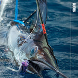 Portable Gaff with Stainless Steel Offset Hook, Non-Slip Grip Handle and Carbon Fiber Shaft for Fishing, Boating and Outdoors BUBBA