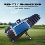 Sun Mountain ClubGlider Meridian - Prestigious Golf Bag with Wheels for Ultimate Convenience | Navy Calvary Sun Mountain
