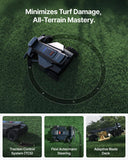 Segway Navimow X450 Robot Lawn Mower Wire Free with Garage X, 4WD for 84% Slopes, Zero-Turn Mowing, Dual 180W Motors, Covers 1.5 Acres (Garage Shipped Separately)