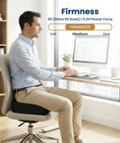 Foam Seat Cushion for Office Chairs & Car - Ergonomic Office Desk Accessories - Cushions for Tailbone Pain Relief