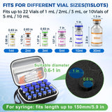 22 Slots Peptide Case for Fridge | Vial Case ｜1ml 2ml 3ml 5ml 10ml Vials