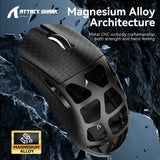 ATTACK SHARK R3 Magnesium Alloy Wireless Gaming Mouse, Black&Tape