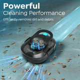 TALOSBO Pleco S1 Cordless Pool Vacuum Robotic Pool Cleaner with 75-80Mins Runtime, Small Pool Robot for Above-Ground Pools up to 645 Sq.ft, Lightweight, Auto-Parking