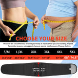 Back Support Belt for Men & Women,Lumbar Belt for Lower Back Pain, Heavy Lifting & Working(Waist Size:68"-74.8")