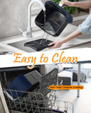 Nuwave Brio Plus 6-in-1 Air Fryer, 7-Qt Large Capacity, 50°F–400°F Precise Temp Control, Non-Toxic PFAS-Free Nonstick, Air Fry, Bake