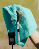 Playing It Forward Magnetic Golf Towel for Golf Bags with Clip for Men & Women, Waffle Weave Microfiber Towel, Set of 3