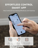 ELEHEAR-Beyond Hearing Aids, Rechargeable Bluetooth OTC Hearing Aids for Seniors with AI Noise Cancellation, Superior Sound Quality Smart, Bluetooth Enabled & App Control, Champagne Gold