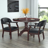 Boss Captain’s Chair In Black Vinyl