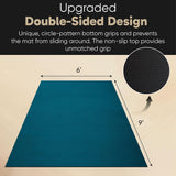 Gorilla Mats Premium Extra Large Yoga Mat – 9' x 6' x 8mm Extra Thick & Ultra Comfortable, Non-Slip Barefoot Exercise Mat – Works Great on Any Floor for Stretching, Cardio or Home Workouts Gorilla Mats