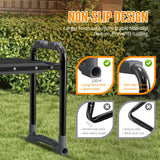 Garden Kneeler and Seat, Wider and Thicker Kneeling Pad Heavy Duty Gardening Stool with Gardening Tool Pouch and Bag