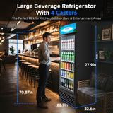 BODEGACOOLER Beverage Refrigerator, 355L/375 Qt Commercial Refrigerator For Kitchen, Home,Office and Garage, 420 Cans & 160 Bottles