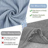 10 Pack Dusty Blue 17 x 108 Inch Cheesecloth Table Runner - Boho Gauze Sheer Fabric for Wedding Baby Shower Party Home Decor
