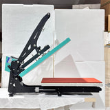 Semi-Automatic Heat Press Machine with Auto Open & Slide-Out Base – Perfect for Designers and Independent Creators