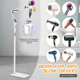 Hair Dryer Stand, 1.68M Adjustable Height Handsfree Vivnoon