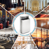 Maxdot 12 Gallon Recessed Waste Receptacle Stainless Steel Commercial Trash Can with Lock Wall Mounted Trash Can for High Traffic Areas Commercial Restrooms