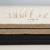 Felt Bulletin Board 96x48 inches, Decorative Pin Board for Home & Office
