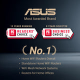 ASUS RT-BE58U WiFi 7 Router - Dual-Band, Dual-WAN, Up to 3.6 Gbps, Mesh + VPN Compatible, 3yr Warranty