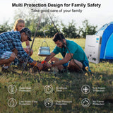 Propane Hot Water Heater, 12L Outdoor Water Heaters with Digital Display and Overheat Protection, 24KW Portable 24-Hour Instant Hot Water for RV Camping Outdoor Shower