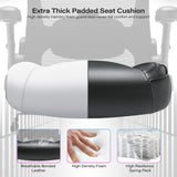 Big and Tall Office Chair 600lbs with 3D Flip Arms Adjustable Headrest - Heavy Duty Large Wheels Executive Computer Desk Chair