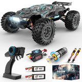 Hosim 1/10 Off Road RC Cars Fast 68KM/H, Electric RTR Brushless RC Car for Adults, High Speed Monster Truck Hobby Remote Control Car, Waterproof RC Truck 4x4 All Terrain Buggy Toy Gift for Age 8+