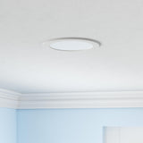 LUXRITE 16 Pack 6 Inch Ultra Thin LED Recessed Light with J-Box, 12W, Color Temperature Selectable 2700K | 3000K | 3500K | 4000K | 5000K, Dimmable Wafer Light, 1000 Lumens, Energy Star, IC Rated