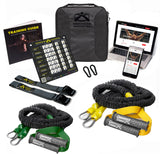 Crossover Symmetry Shoulder System Includes Two Sets of Resistance Bands Attachments Training Guide Exercise Chart Online Workouts for Home Fitness Rehab Rotator Cuff Exercises (Novice, Door Belts)